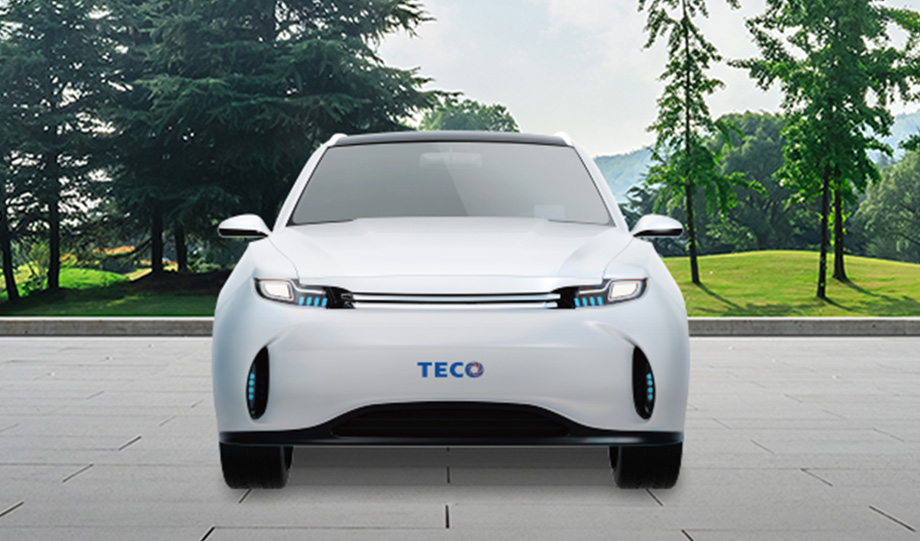 Pure electric passenger car