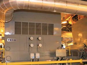 Boiler feed pump motor